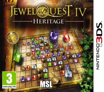 Jewel Quest IV Heritage.( Europe) (En,Fr,De,Es,It,Nl) box cover front